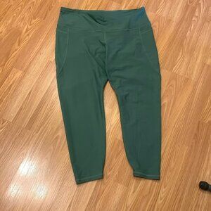 Old Navy High Rise Activewear Green Leggings